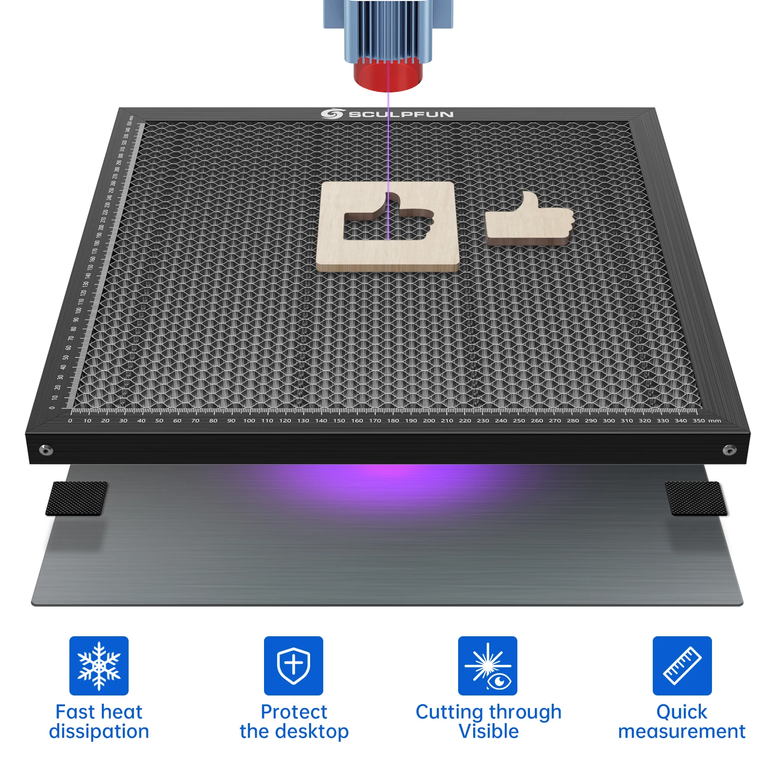 Honeycomb Laser Bed - 레이저 조각기 작업 침대 CO2 레이저