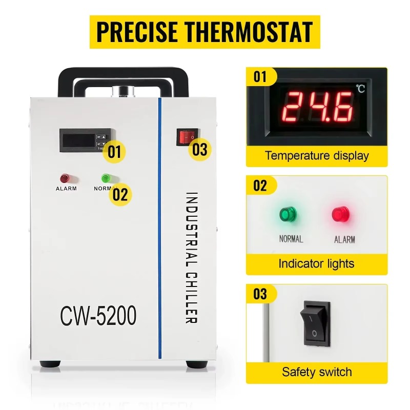 [산업용] SIHAO 산업용 냉각기, CW-3000/C - Laser Industrial Chiller 리뷰 및 가격