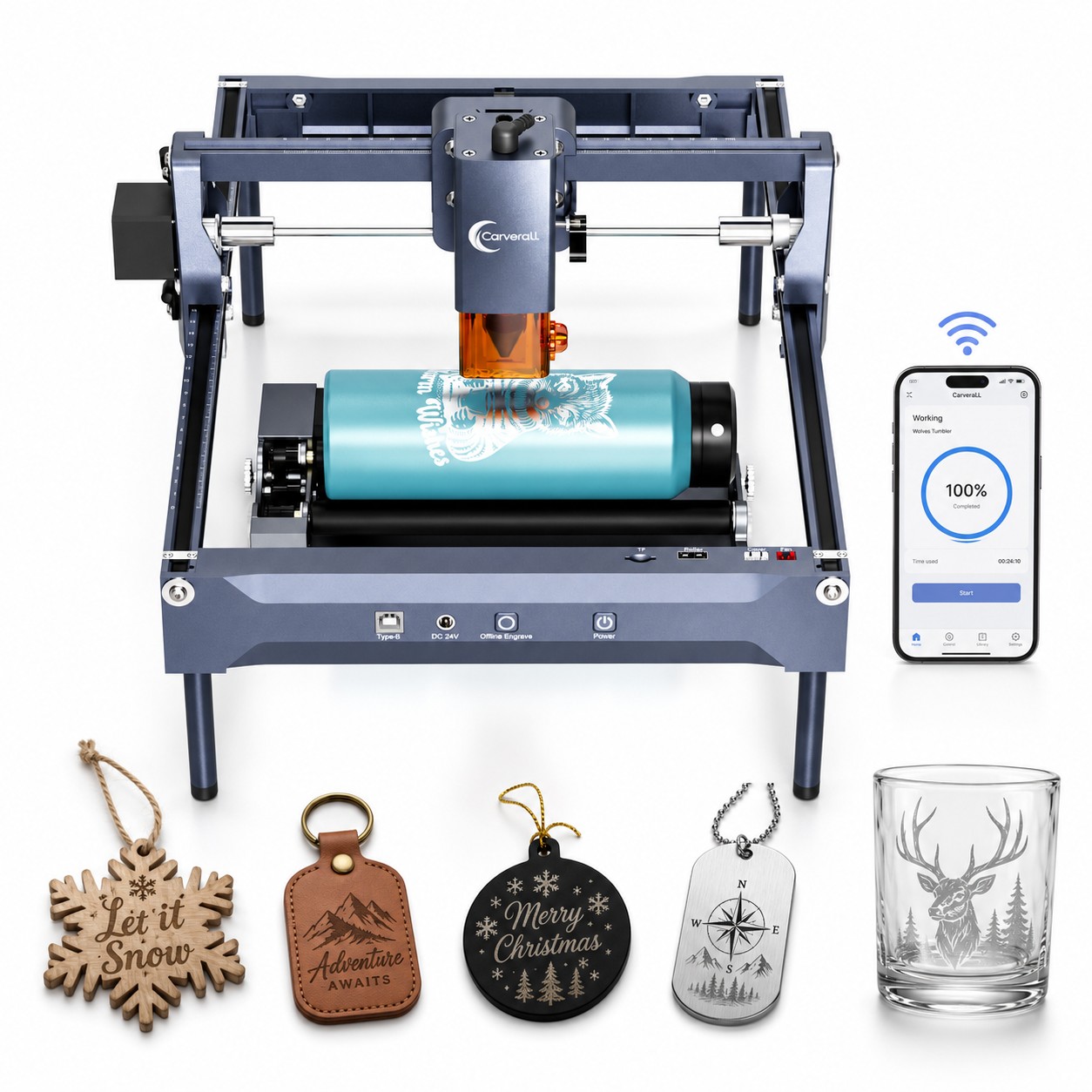 카버럴 K15 프로 레이저 조각기 7W 12W 에어 어 - Laser Marking Machine 리뷰 및 가격